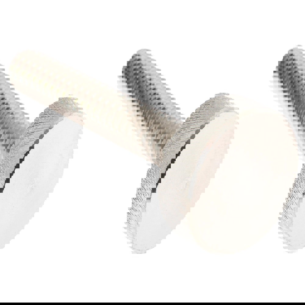 18-8 Stainless Steel Thumb Screw: 1/4-20, Knurled Head